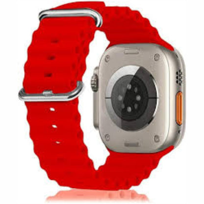 Ocean Silicone Strap Red