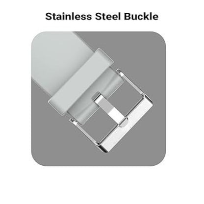 Grey Silicone Plane Hock Lock Strap
