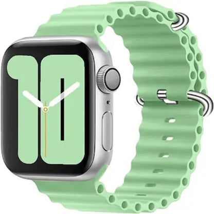 Ocean Silicone Strap Light Green