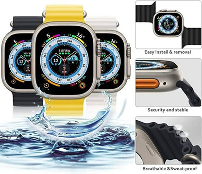 Ocean Silicone Strap Cream