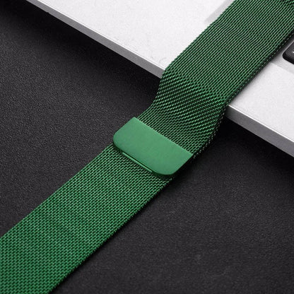 Green Stainless Steel with Magnetic Wristband Strap