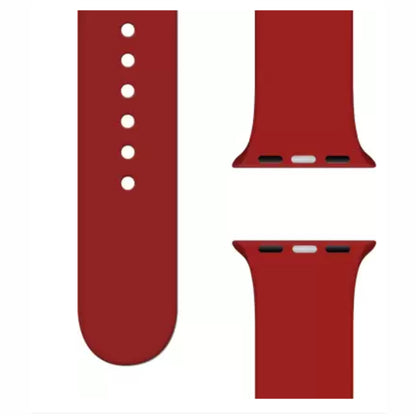 Plane Silicone Strap Red