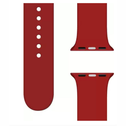 Plane Silicone Strap Red