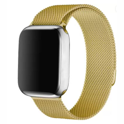 Gold Stainless Steel with Magnetic Wristband Strap