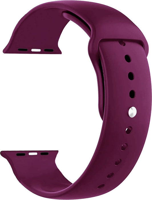 Plane Silicone Strap Dark Purple