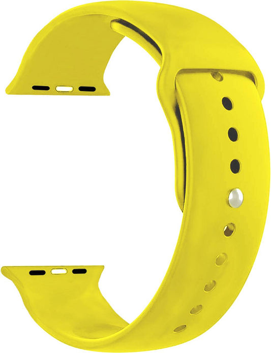 Plane Silicone Strap Yellow