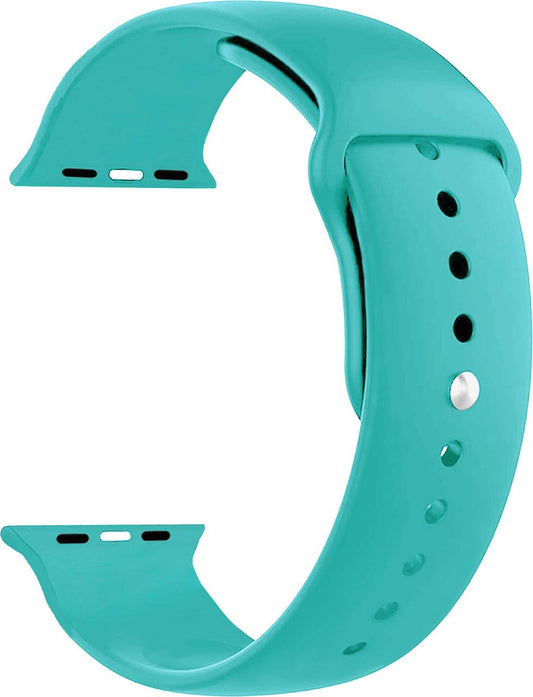 Plane Silicone Strap Light Blue