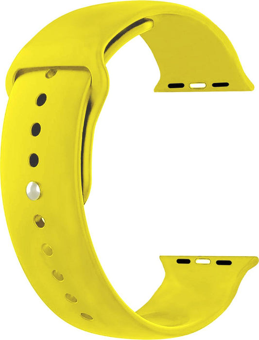 Plane Silicone Strap Yellow
