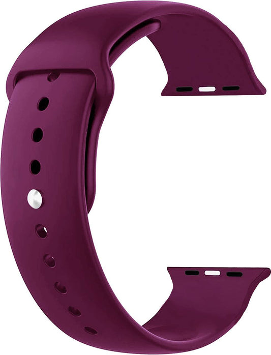 Plane Silicone Strap Dark Purple