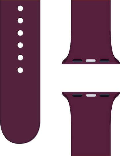Plane Silicone Strap Dark Purple