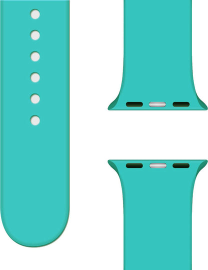 Plane Silicone Strap Light Blue