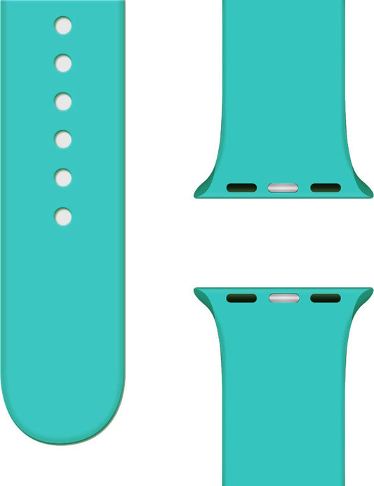 Plane Silicone Strap Light Blue