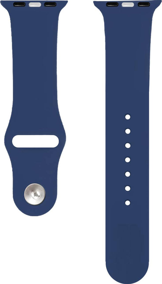 Plane Silicone Strap Dark Blue